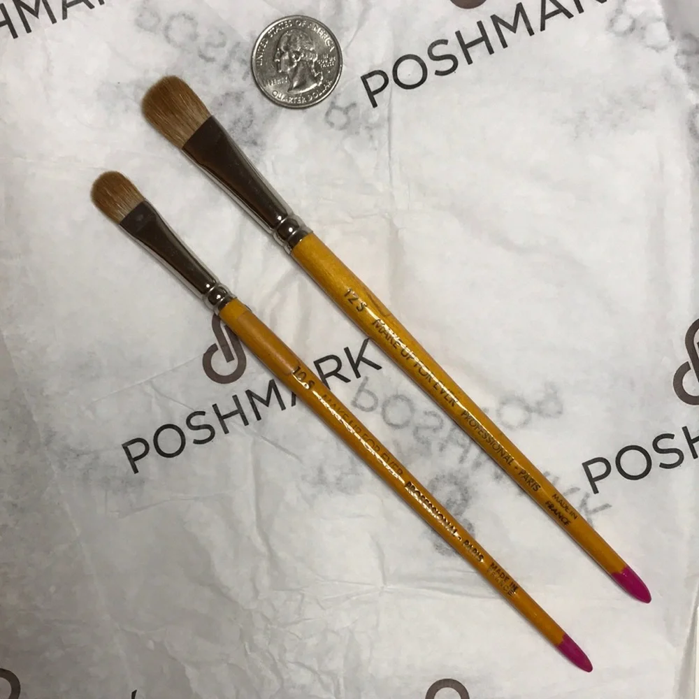 Makeup Forever Eyeshadow Brushes 10S & 15S EUC